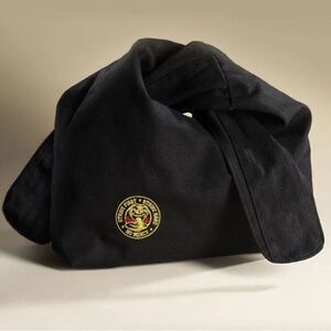 NWOT Pley Beauty by Peyton List Cobra Kai Karate Gi Inspired Clutch Makeup‎ Bag